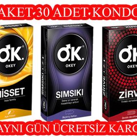 Okey Karma 30'lu Prezervatif