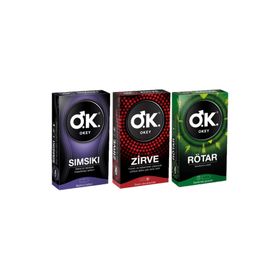 Okey Karma 30'lu Prezervatif