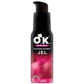 Okey Kayganlaştırıcı Jel Çilek Aromalı 100 ml