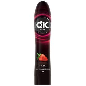 Okey Kayganlaştırıcı Jel Çilek Aromalı 100 ml