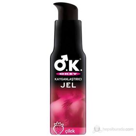 Okey Kayganlaştırıcı Jel Çilek Aromalı 100 ml