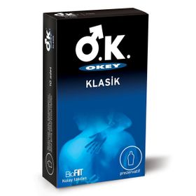Okey Klasik 10'lu Kolay Takılan Prezervatif