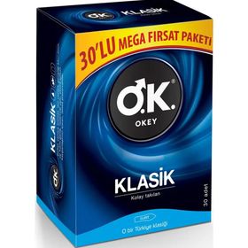 Okey Klasik 30'lu Prezervatif