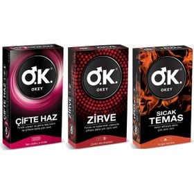 Okey Klasik 3'lü Prezervatif