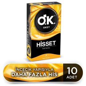 Okey Klasik 3'lü Prezervatif