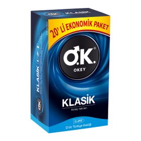 Okey Klasik 3'lü Prezervatif