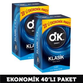 Okey Klasik 40'lı Prezervatif