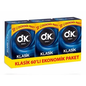 Okey Klasik 60 Adet Normal Prezervatif