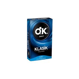 Okey Klasik Kolay Takılan 10'lu 2 Paket Prezervatif