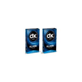 Okey Klasik Kolay Takılan 10'lu 2 Paket Prezervatif