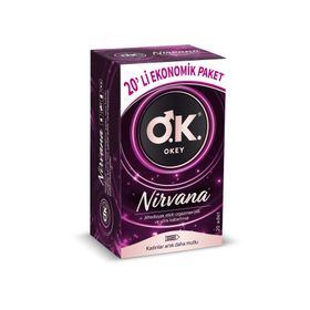Okey Nirvana 20'li Ekonomik Paket Prezervatif