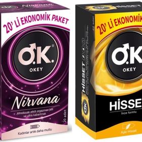 Okey Nirvana 20'li Hisset 20'li Prezervatif