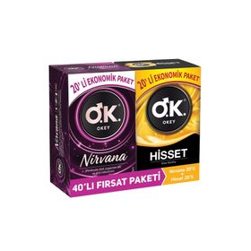 Okey Nirvana 20'li Hisset 20'li Prezervatif