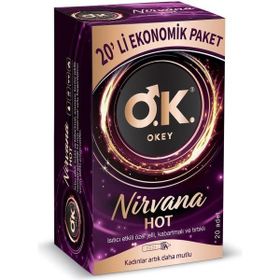 Okey Nirvana Hot 20'li Prezervatif
