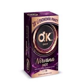 Okey Nirvana Hot 20'li Prezervatif