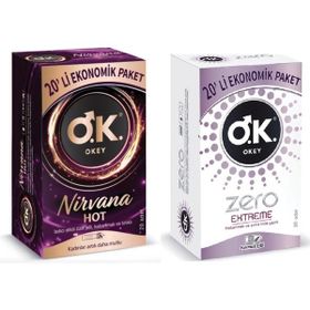 Okey Nirvana Hot 20x2 Adet Prezervatif