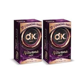 Okey Nirvana Hot 20x2 Adet Prezervatif