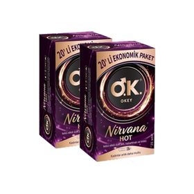 Okey Nirvana Hot 20x2 Adet Prezervatif
