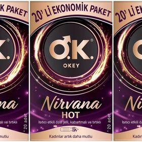 Okey Nirvana Hot 20x3 Adet Prezervatif