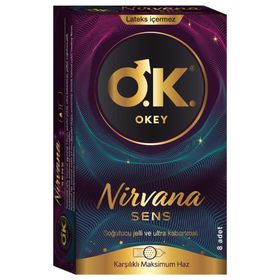Okey Nirvana Sens 8'li Prezervatif
