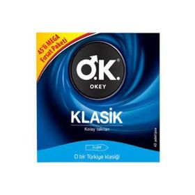 Okey O.k. Klasik 45'li Prezervatif