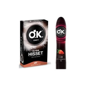 Okey Prezervatif Ve Kayganlaştırıcı Set