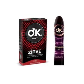 Okey Prezervatif Ve Kayganlaştırıcı Set