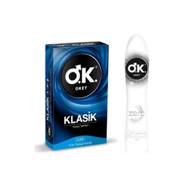 Okey Prezervatif Ve Kayganlaştırıcı Set