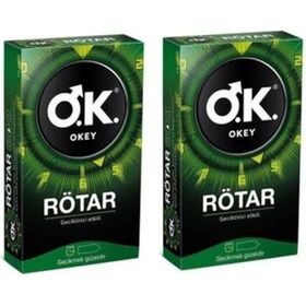 Okey Rotar 20'li 2 Adet Prezervatif