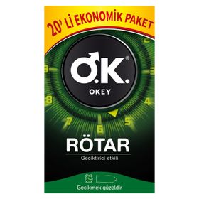 Okey Rötar 20'li Prezervatif