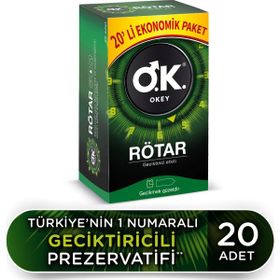 Okey Rötar 20'li Prezervatif
