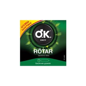 Okey Rötar 45'li Fırsat Paketi Geciktiricili Prezervatif