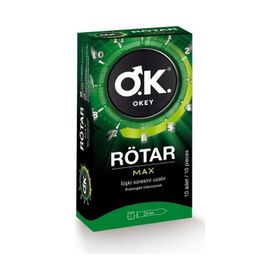 Okey Rötar Max 10'lu Prezervatif