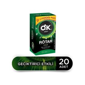 Okey Rötar Max 20'li Prezervatif