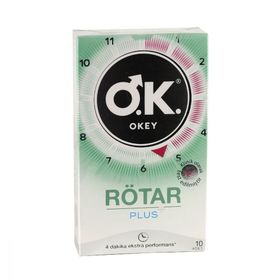 Okey Rötar Plus 10'lu Prezervatif