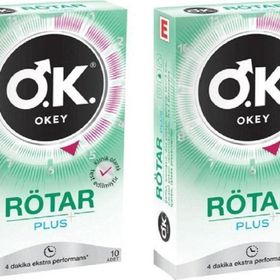 Okey Rötar Plus 2x10'lu Prezervatif