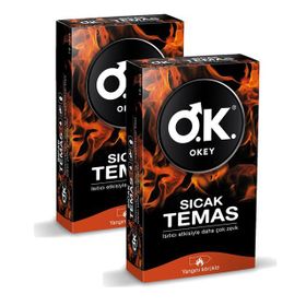 Okey Sıcak Temas 20'li Prezervatif
