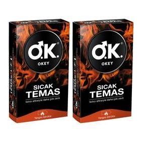 Okey Sıcak Temas 20'li Prezervatif