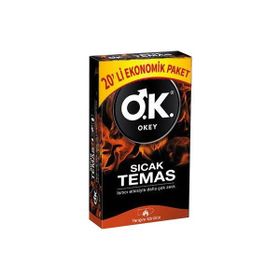 Okey Sıcak Temas 20'li Prezervatif