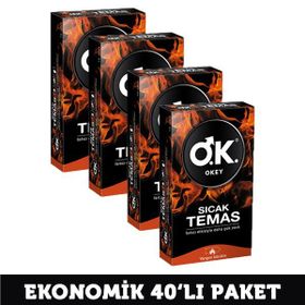 Okey Sıcak Temas 40'lı Prezervatif
