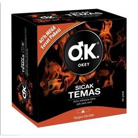 Okey Sıcak Temas 40'lı Prezervatif