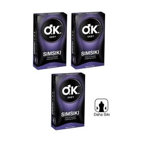 Okey Sımsıkı 3 Adet 10'lu Paket Prezervatif