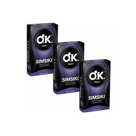 Okey Sımsıkı 3 Adet 10'lu Paket Prezervatif