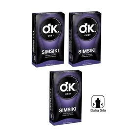 Okey Sımsıkı 3 Adet 10'lu Paket Prezervatif