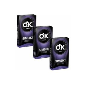 Okey Sımsıkı 3 Adet 10'lu Paket Prezervatif