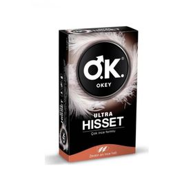 Okey Ultra Hisset 10'lu 10 Adet Prezervatif