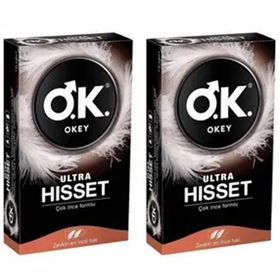 Okey Ultra Hisset 10'lu 2 Kutu Prezervatif