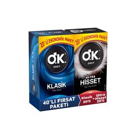 Okey Ultra Hisset 10'lu Prezervatif