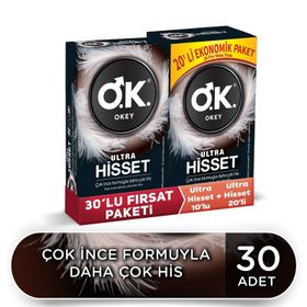 Okey Ultra Hisset 30'lu Prezervatif