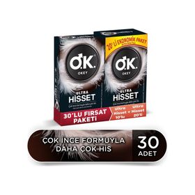 Okey Ultra Hisset 30'lu Prezervatif